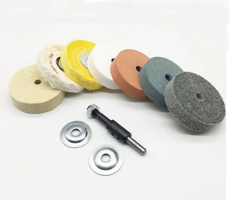 羊毛 棉 抛光轮经 3” (2)