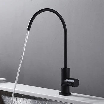 

Rotary Drinking Universal Rustproof Wear Resistance Kitchen Home Filter Purify Water Tap Single Cold Sink Faucet Smooth
