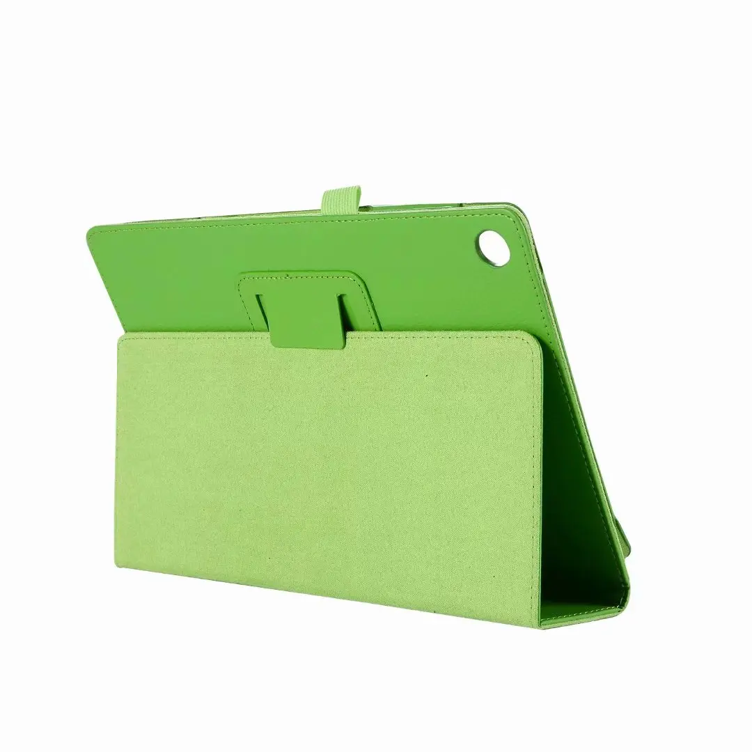 Чехол-книжка из искусственной кожи для lenovo Tab 4 8 TB-8504 для lenovo Tab 4 8 TB-8504F TB-8504N 8504X Чехол-книжка для планшета - Цвет: Зеленый
