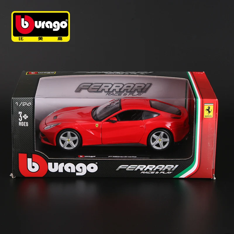 Весы Bburago 1/24 1:24 Ferrari F12 Berlinetta гоночный спортивный автомобиль литой Дисплей сплав