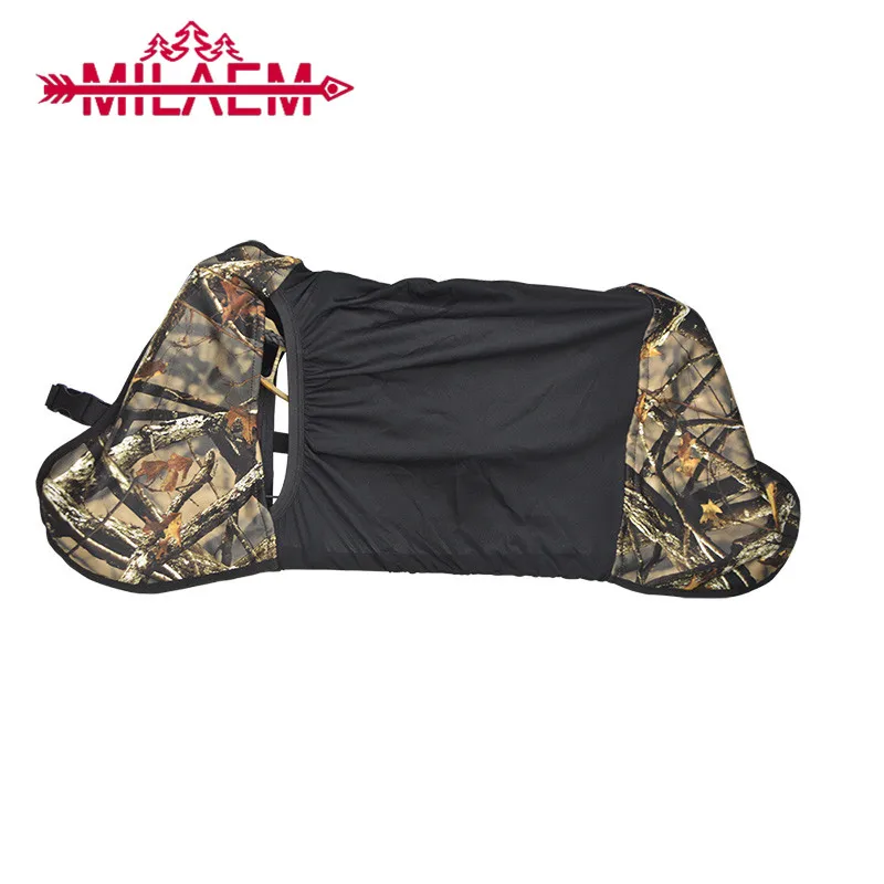 

Hunting Archery Compound Bow Bag Simple Elastic Adjustable Belt Shoulder Carrier Compound Bow Belt Padded Strap Accessories