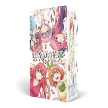 Новое поступление 5Toubun no Hanayome аниме поддержка пакет коллекция Подарочная коробка(содержит 7 различных продуктов) открытка