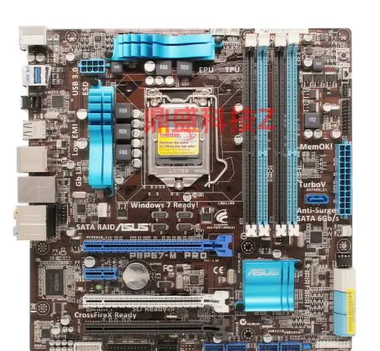 Оригинальная материнская плата ASUS P8P67-M PRO DDR3 LGA 1155 USB2.0 USB3.0 для I3 I5 I7 32 Гб P67