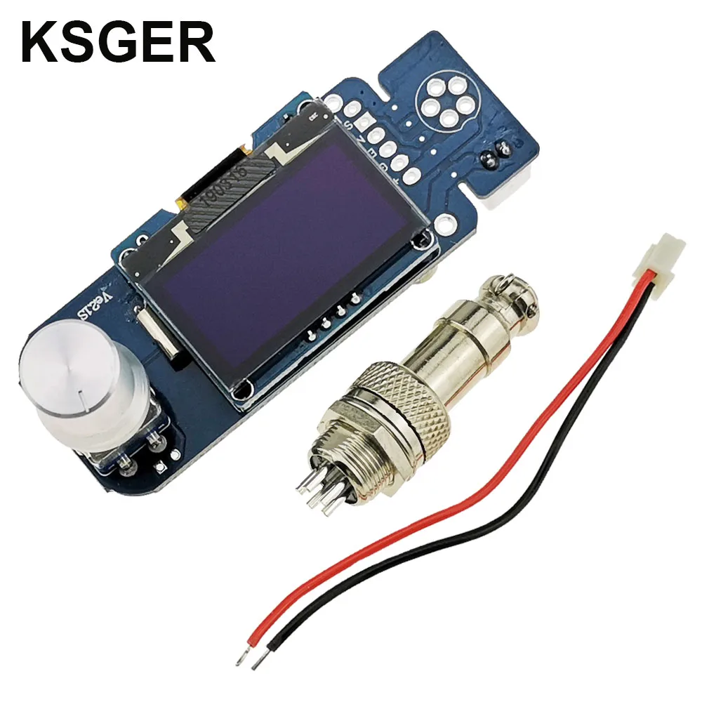 KSGER STM32 OLED паяльная станция T12 наконечники железа V2.1S контроллер сварочные