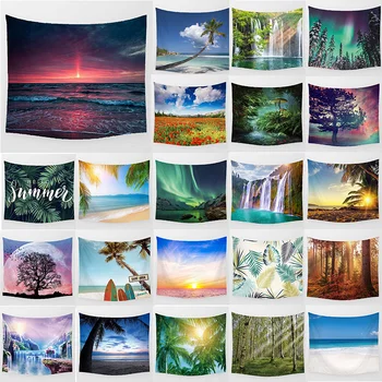 

Beauty landscape large tapestry Wall Hanging Printed home decoration tapestry bedroom tapestry L 200*150cm and M 150*130cm