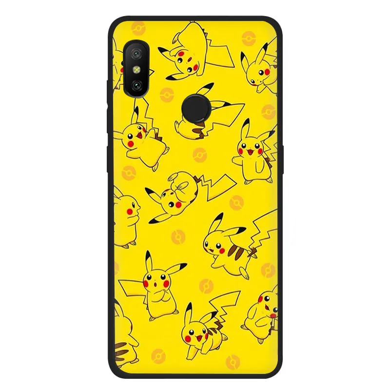 B3 EWAU Пикачу силиконовый чехол для телефона для Xiaomi Redmi 8A 4A 4X5 плюс 5A 6 pro 6A 7 7A S2 GO K20 pro - Цвет: B3