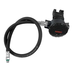 The new type of private mold is equipped with oxygen cylinders, medium pressure tube, breathing valve, underwater breathing devi