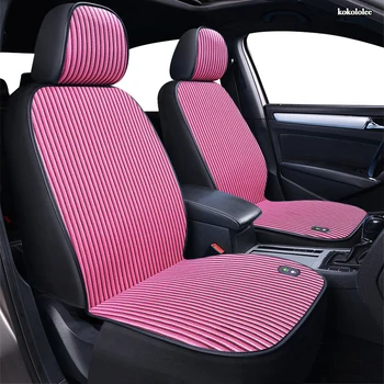 

KOKOLOLEE 12V Heated car seat cover for Jeep all model Cherokee compass Renegade Grand Cherokee Winter Pad Cushions car seats