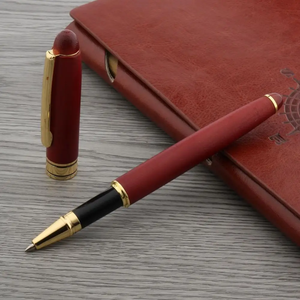 Золотые Аксессуары Ручка роллер 1 шт. красные или белые ивовые деревянные