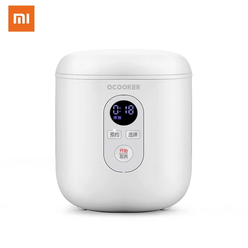 Мини рисоварка Xiaomi O cooker Интеллектуальная электрическая плита PFA с порошковым