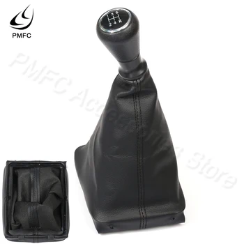 

PMFC Knob Cover Gaitor Shift Stick Car Styling 5 Speed Gear Gaiter Dirt-proof Anti-dust Supplies For PEUGEOT 206 207 307 306
