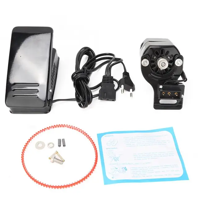 Buy 100W Sewing Machine Motor & Foot Pedal Kit Set Domestic Sewing Machine Parts Universal Home Sewing Machine Motor Foot Pedal Online