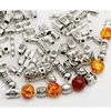 27 Styles Tibetan Silver Tube Beads Metal Spacer DIY Beads Tube Charms for Jewelry Making 20/50/100Pcs ► Photo 2/6