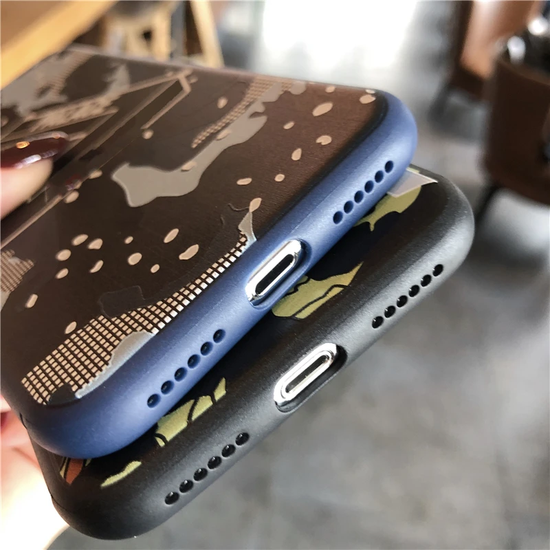 Роскошный мягкий силиконовый чехол для iphone 11 pro X XS XR MAX 8 6 6s 7 plus|Бамперы| |