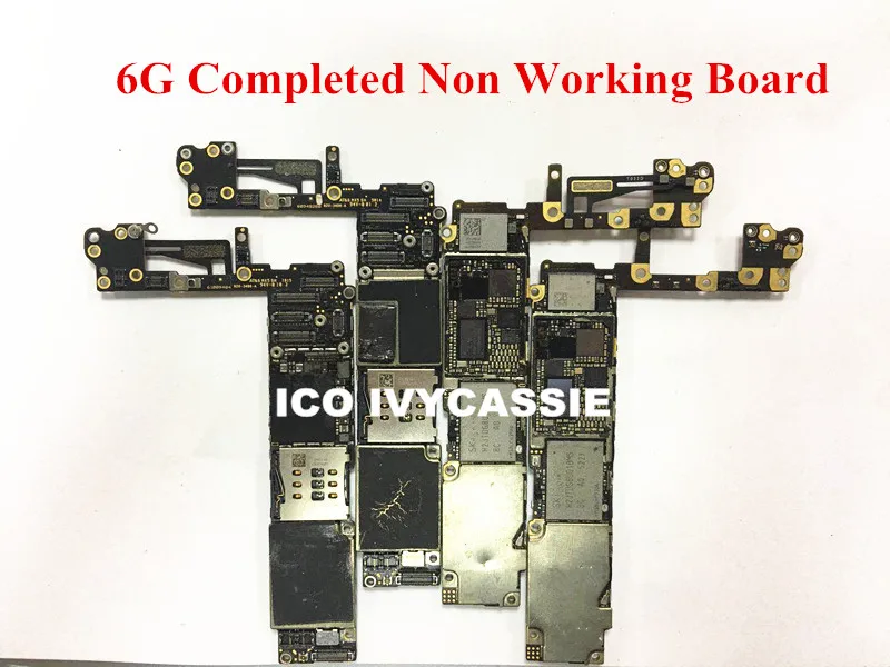 Для iPhone 5 5S 5C SE 6 6G 6Plus 6S 6SP завершенная материнская плата ненужная использованная не Рабочая логическая плата практический ремонт обучение мастерство
