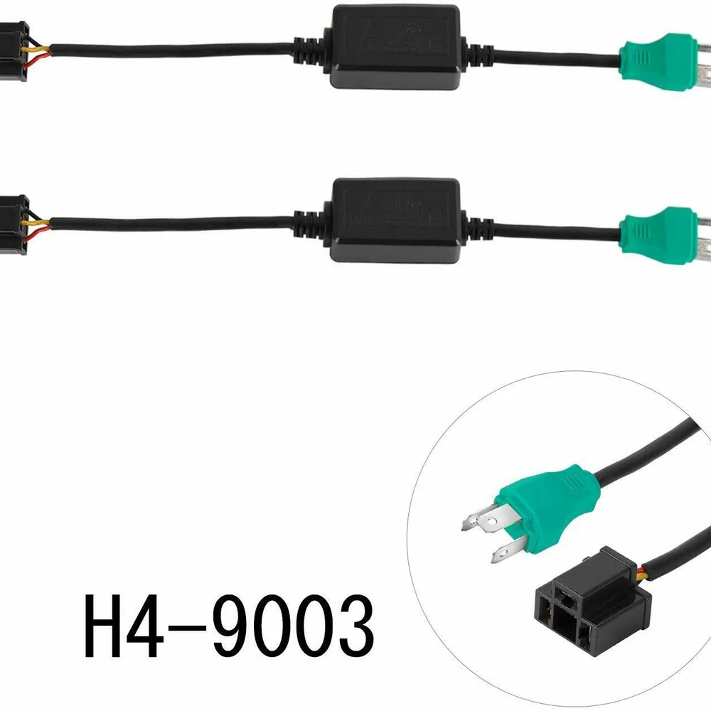 Продукт для 2 шт. фар H4/9003(HB1) Led Canbus Error резистор-компенсатор декодер