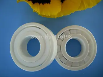 

6201 full ZrO2 ceramic deep groove ball bearing 12x32x10mm