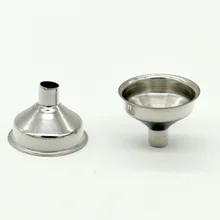 Wide-Mouth Stainless Steel Funnel for Hip Flask, Oil, Vinegar funnel for Quick& Clean Transferring Liquid Between Bottles, Cans