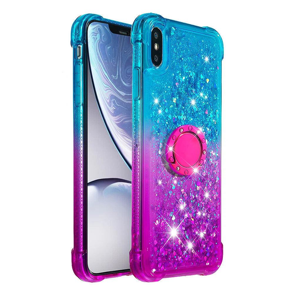 Роскошный градиентный чехол «зыбучие пески» для samsung Galaxy S10e S10 S9 S8 Plus Note 10 Pro J3 J7 J4 J6 Plus противоударный чехол - Цвет: SBP