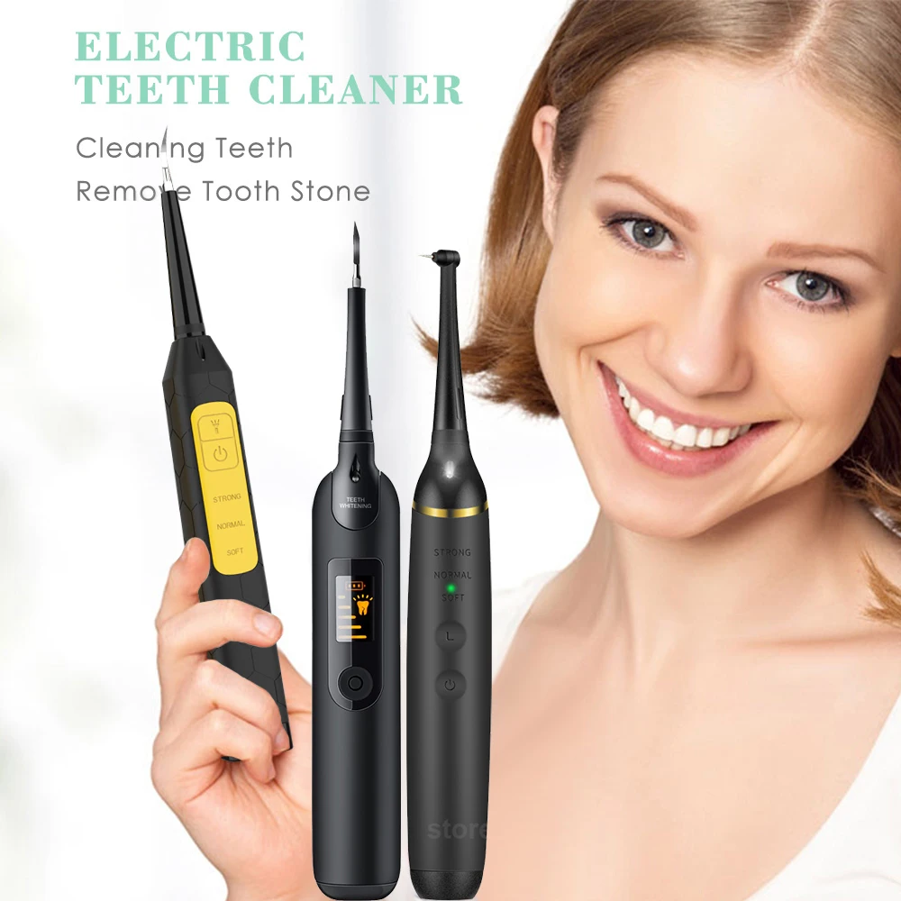 Portable Electric Sonic Dental Scaler Tooth Calculus Remover Tooth Stains Tartar Tool Dentist Teeth Whitening Oral Hygiene|Oral Irrigators| - AliExpress