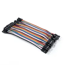 120 pièces câble bonne platine de prototypage plomb pour Arduino M-M F-F mâle à femelle fil Dupont nouveau pratique utile(China)