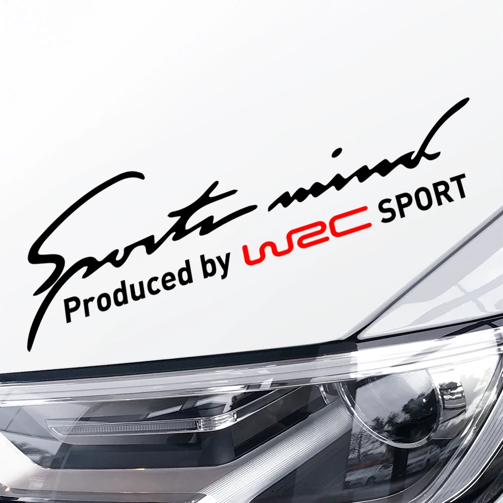 Автомобильный Bluetooth приемник спортивные WRC наклейки на лампу Средства для