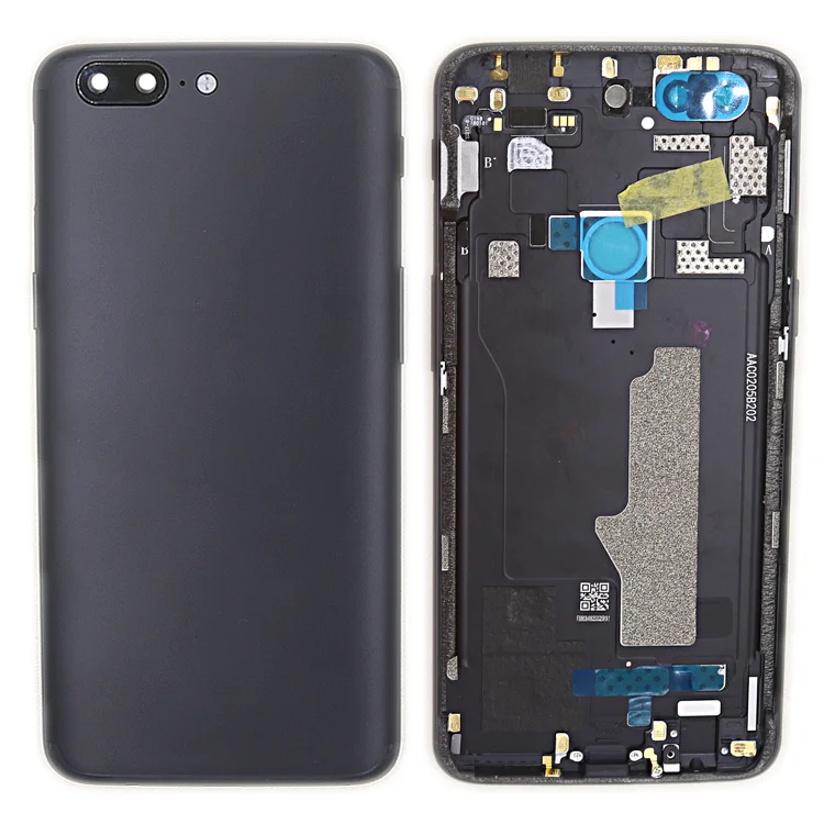 Задняя крышка батарейного отсека для Oneplus 5T A5010 5 A5000 боковые ключи+ стеклянная задняя крышка батарейного отсека для Oneplus 5 5T