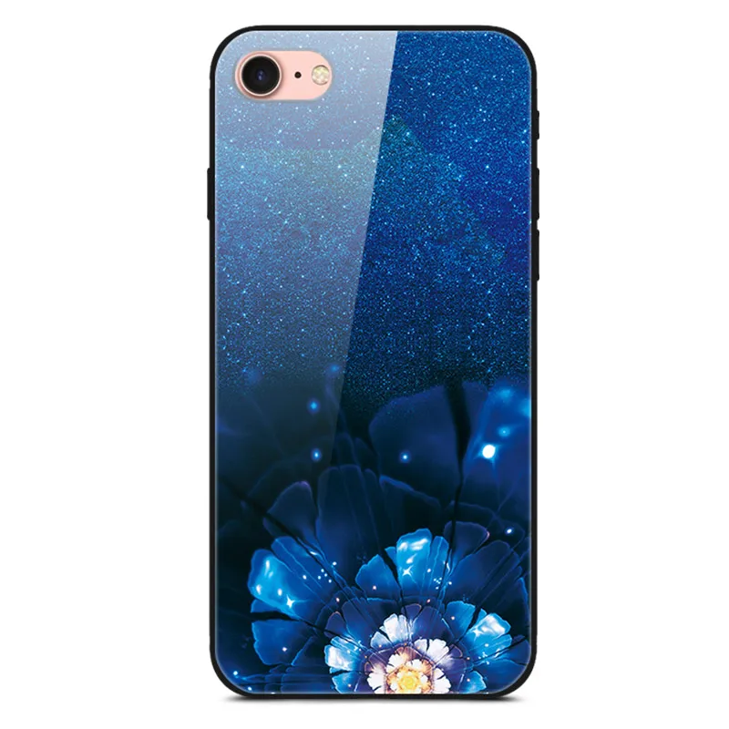 11 Чехол для телефона для Apple iPhone 7 7Plus 8 8Plus 6s 6Plus 6s plus чехол из закаленного стекла для iPhone X XR XS Max XSmax бампер - Цвет: 11