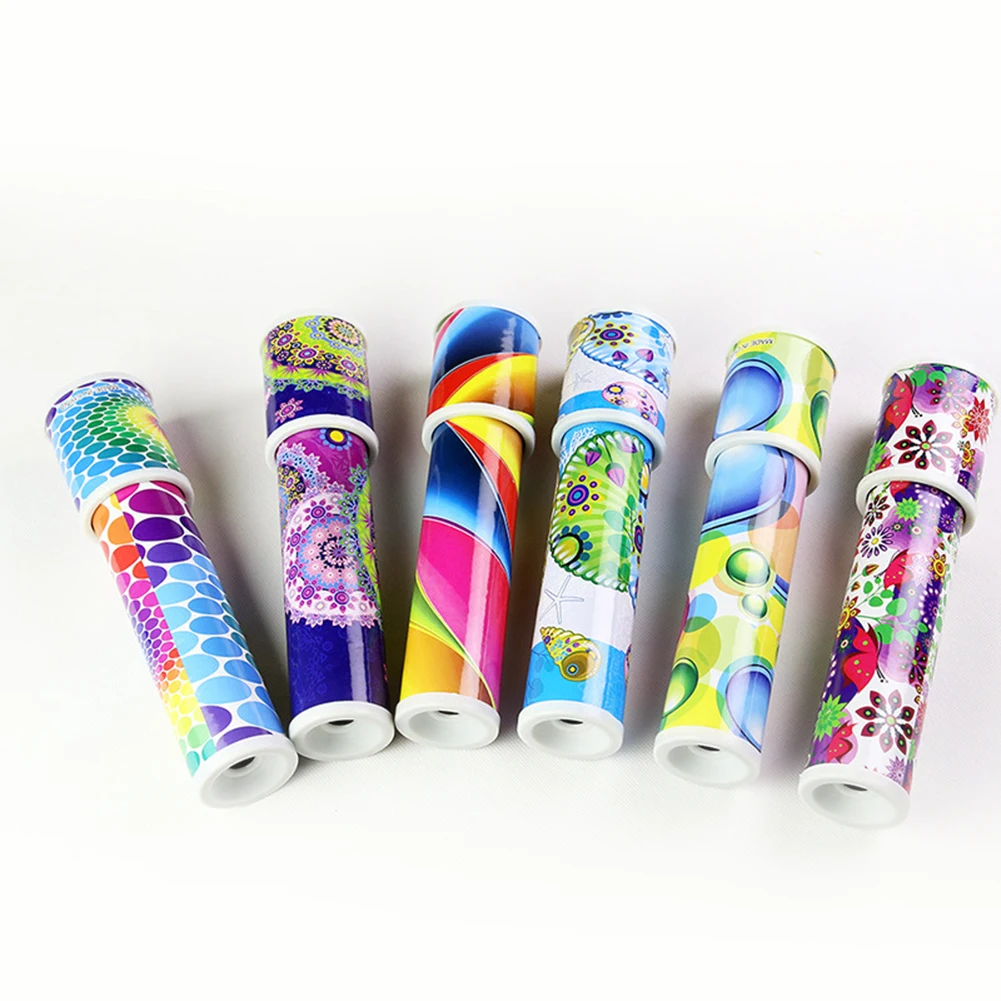 1Pc Classic Toys Kids Scalable Extended Rotating Kaleidoscopes Colored World Science Educational Toy Birthday Gifts