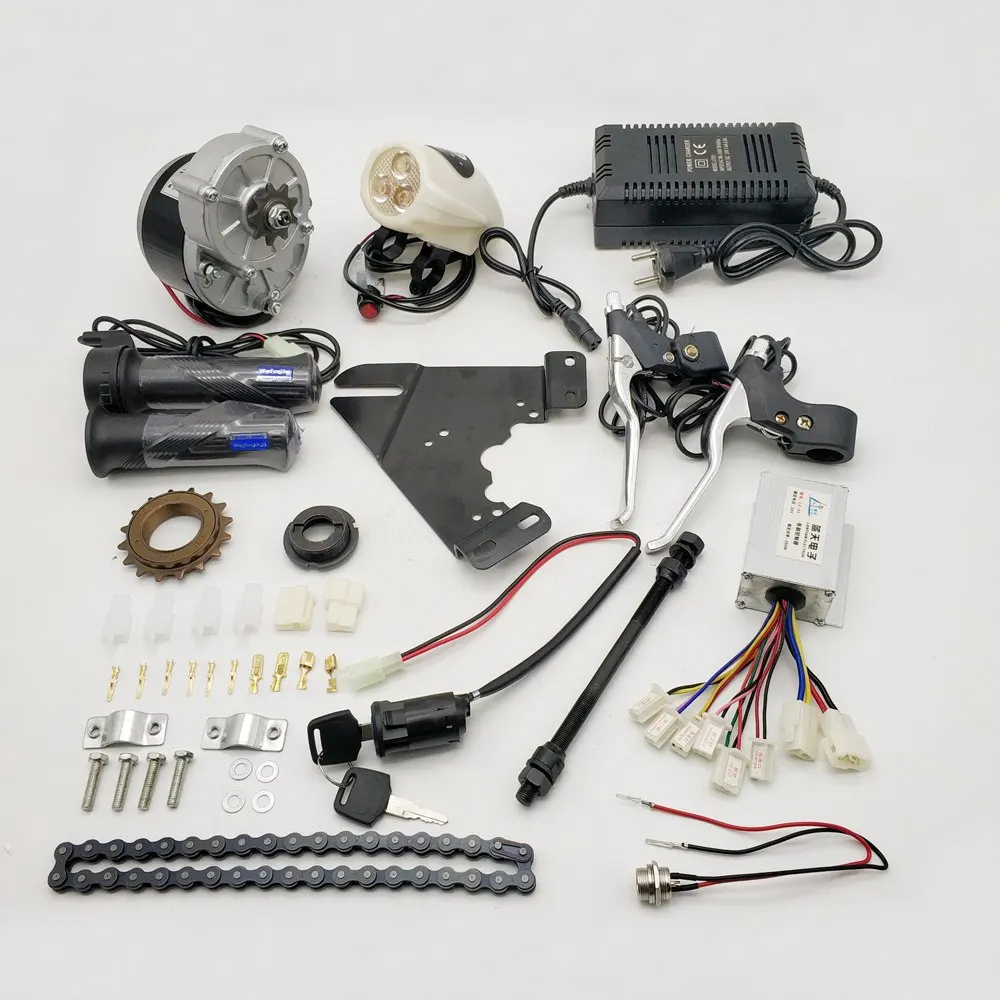 

Bicycle Motor Conversion Kit Motorcycle Engine Modified 24V 250W Moto Mountain Bike Electric Engine Modified Kit