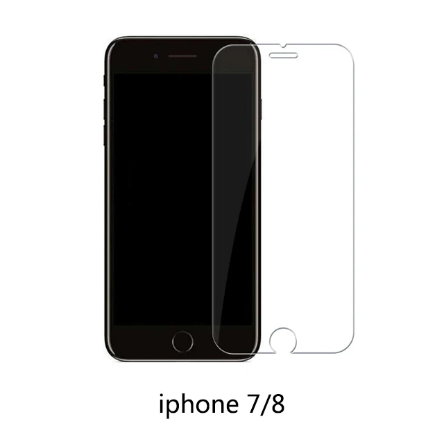 Защитное закаленное стекло для iphone 6, 7, 5 s, se, 6, 6s, 8 plus, XS, 11 Pro, max, XR, стекло для iphone x, защита экрана на iphone 7, 6s, 8 - Цвет: For iphone 7 8