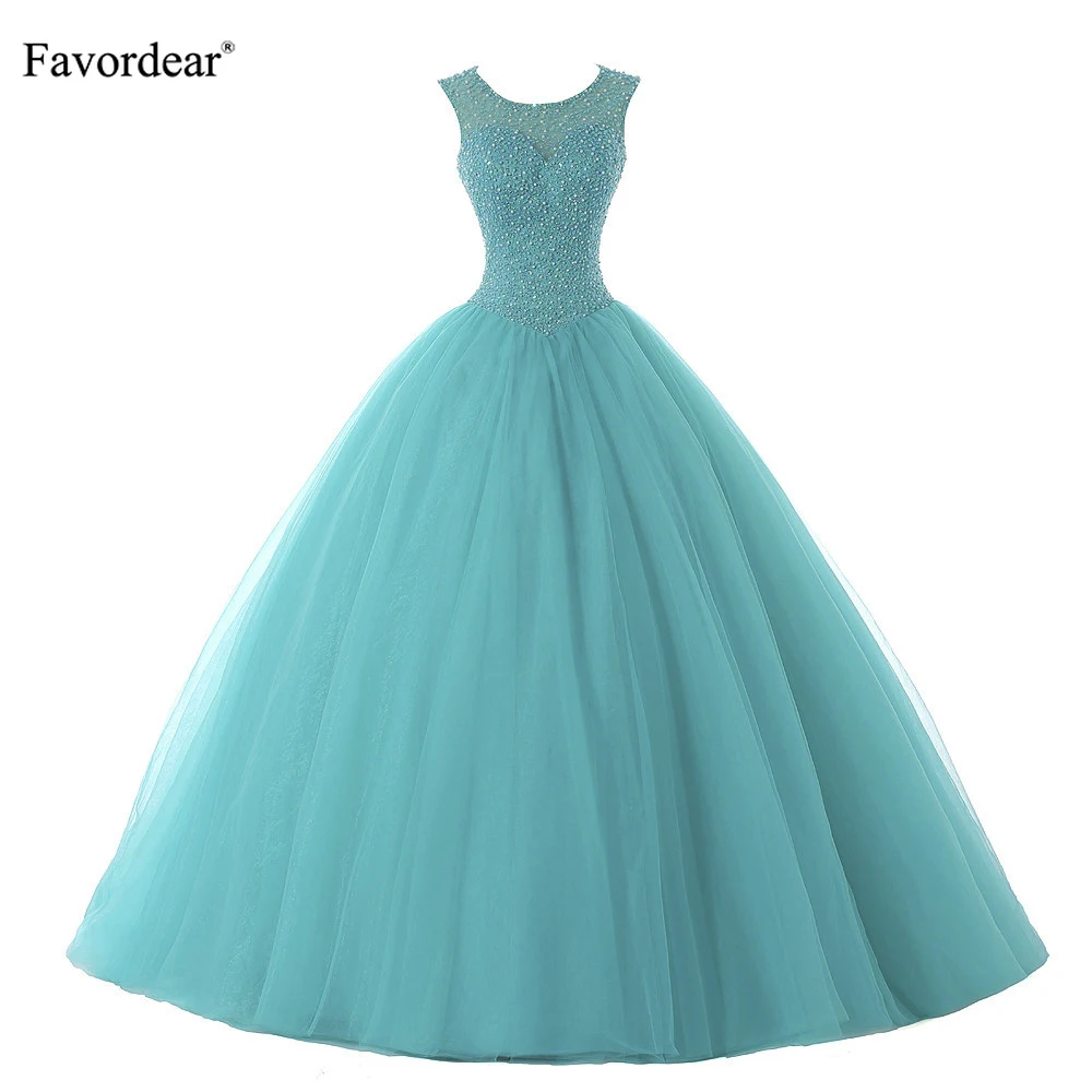 Favordear Vestido De 15 Anos бордовое, лавандовое, blushбирюзовое платье с бисером бальное платье милое 15 нарядное платье с открытой спиной