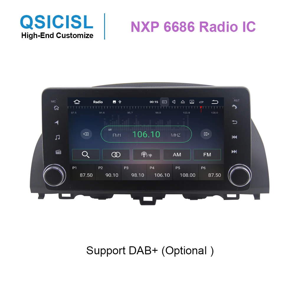 Perfect New Android 9.0 car radio multimedia player for Honda Accord 10 era 2018 IPS 9" 1 din car head unit dvd gps navigation stereo 2