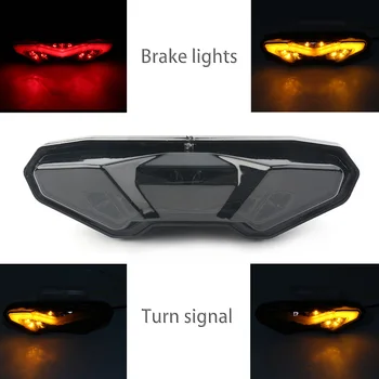 

Smoke LED Integrated Brake Tail Lights Motorcycle Stop Taillight w/ Signal Lamp For Yamaha MT FZ 09 FZ-09 MT-09 2015-2018