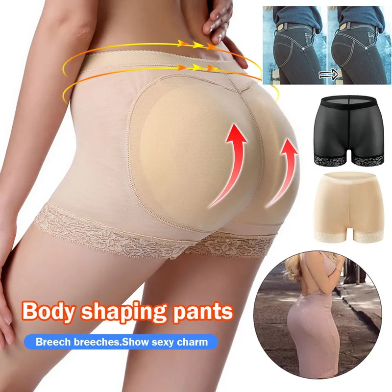 Padded Butt lifter Corrective Underwear Butt Enhancer Body Shaper Modeling Strap Fake Hip Shapwear Underwear Push Up Panties shapewear for tummy