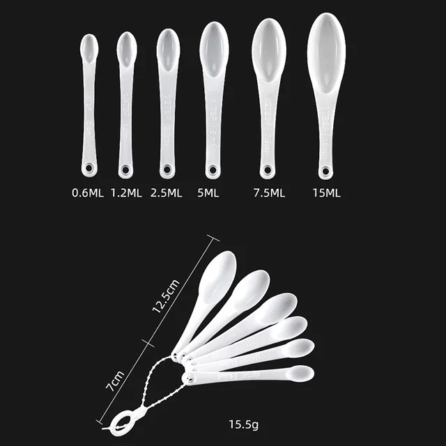 Plastic measuring spoon measuring cup 11 Piece Set With graduated baking  tool Measuring Ladle - AliExpress