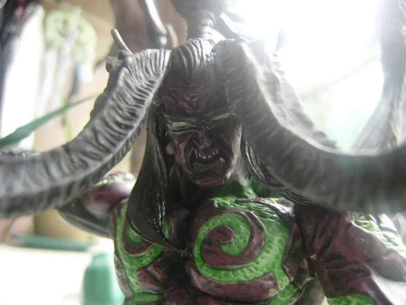 World of Warcraft DC5 S, охотник на демонов, форма демона, Ирак, Иллидан, модель, украшения, гараж, комплект