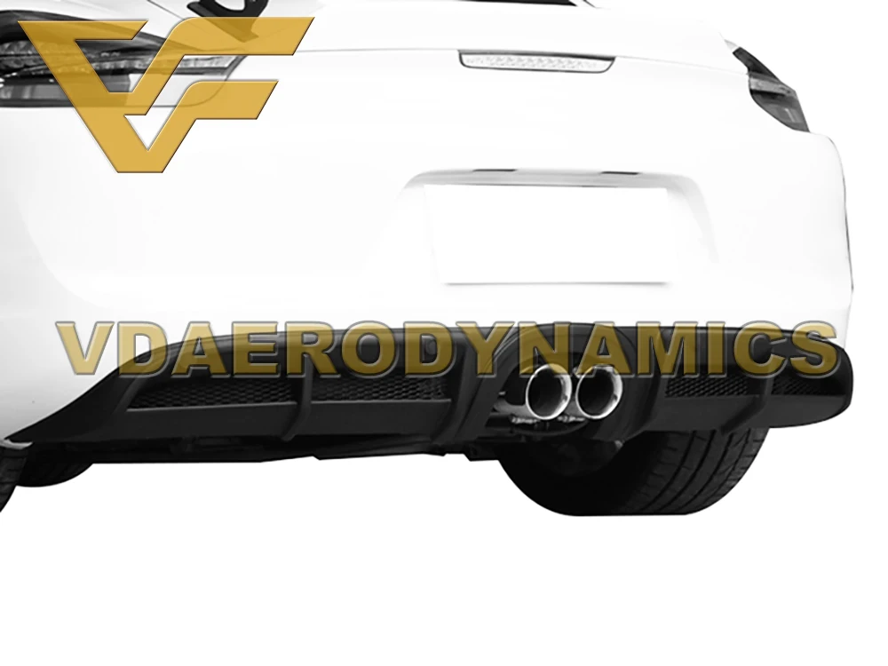 Подходит для 13-15 981 Porsche Cayman Boxster VAD-GT из углеродного волокна задний диффузор для губ Бампер Комплект-2 стиля на выбор