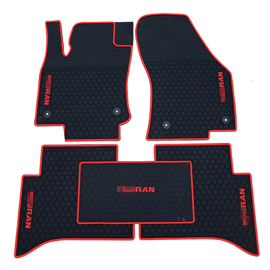 

YJ99 For Volkswagen VW Touran 2004-2016 All Weather High Quality Anti Skip Latex Durable Carpets Special Rubber Car Floor Mats
