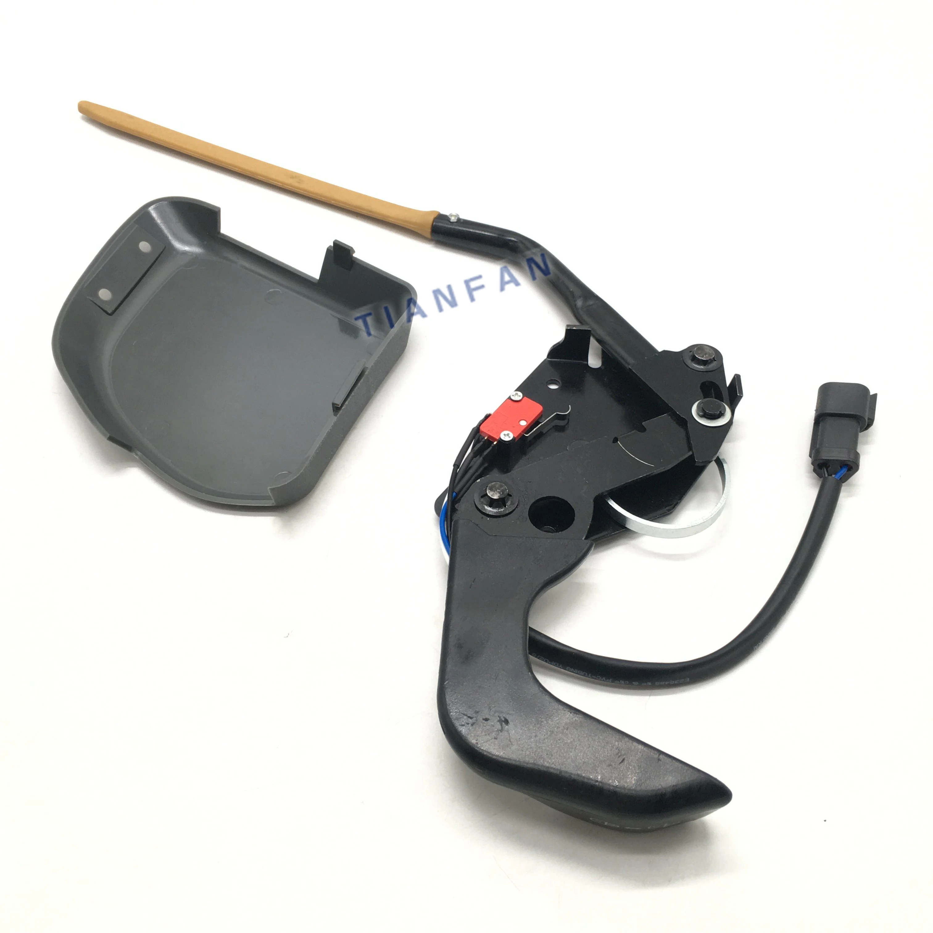 For excavator Caterpillar E307 312 320 325 329 330 336D hydraulic pilot safety lock handle assembly