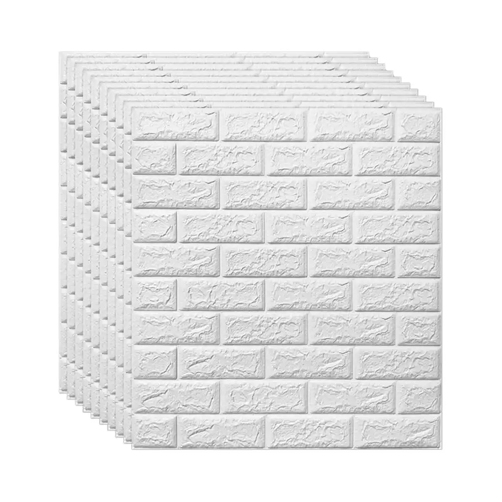 Nuevo 3d Textura De Ladrillo Autoadhesivo Etiqueta De La Pared Del