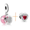 2pcs de la princesa de la sirena y Minnie Beads Fit Pandora pulsera de encantos de collar para Mujer Accesorios de fabricación de la joyería ► Foto 3/6