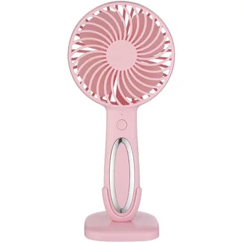 

Handheld Portable Cooling Fan Night Reading Lighting Lamp USB Rechargeable Mini Desk Desktop Table Fan Home Office Travel Outdoo