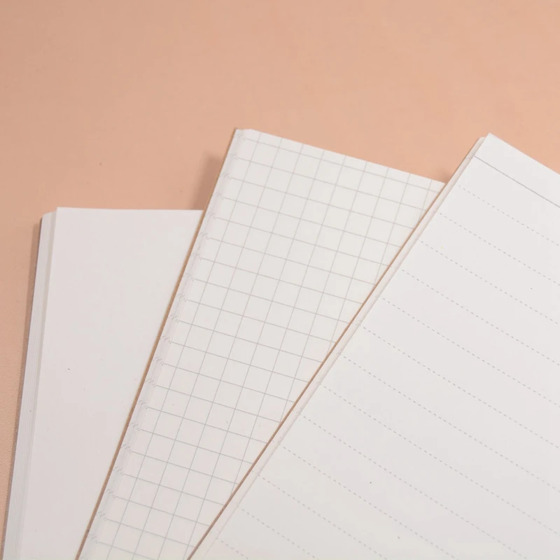 Classic Genuine Leather Notebook for Daily Diary or Life Planner Journal with 3 Writing Notepads