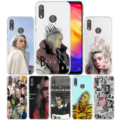 Billie Eilish музыкальная певица чехол для Xiaomi mi 9T CC9 CC9E A3 Lite 8Lite Red mi Note 7 K20 Pro Жесткий ПК каркаса телефон Coque чехлы