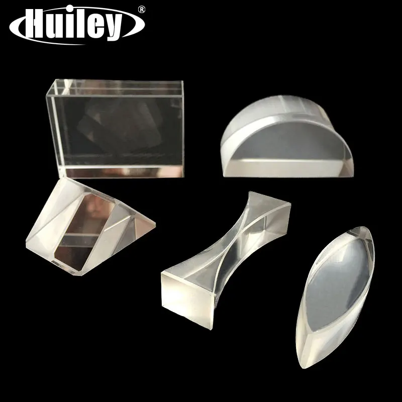 5pcs High Quality K9 Physics Optical Prisms Experimental Apparatus