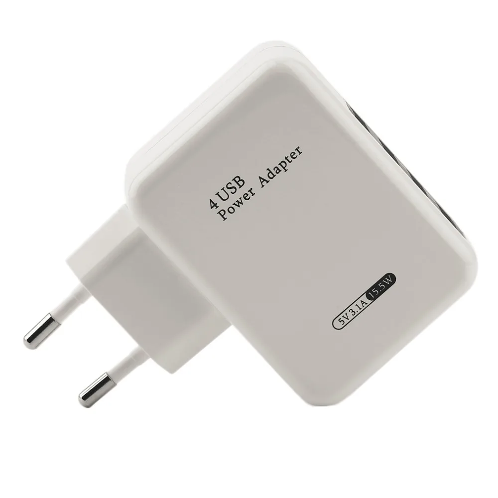 Многофункциональное Универсальное USB зарядное устройство для путешествий, настенное зарядное устройство, адаптер, портативное зарядное устройство для смартфонов, 4 порта