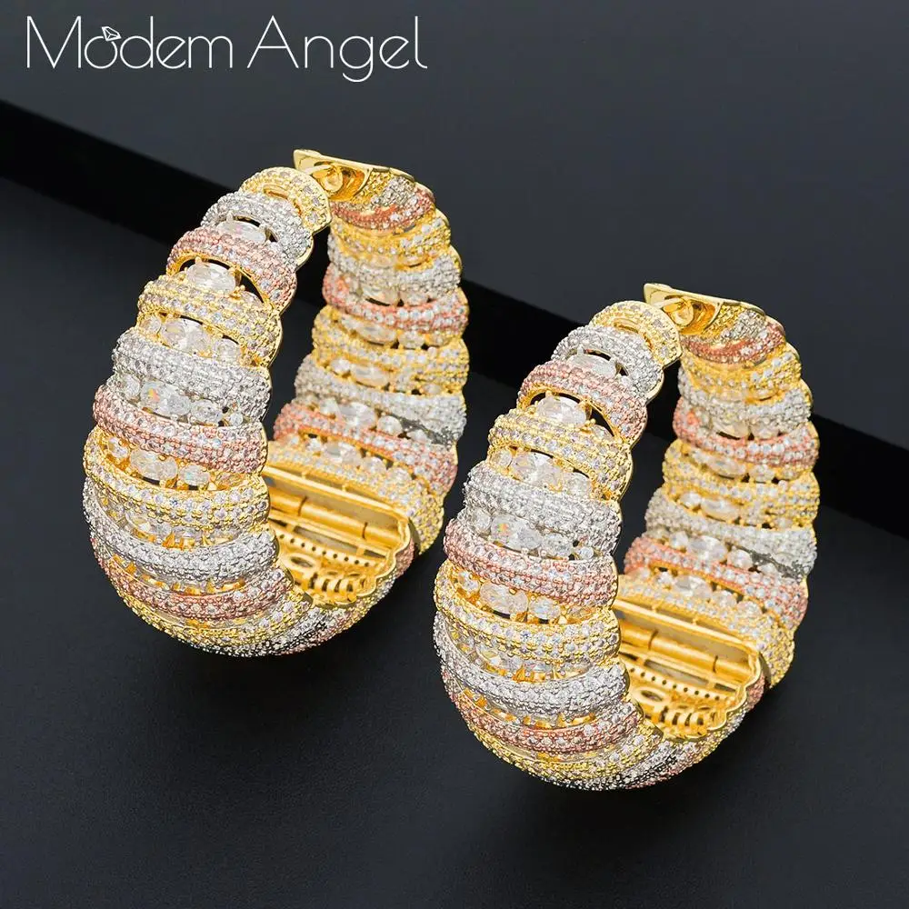 ModemAngel трендовые супер длинные африканские серьги для женщин Серьги Геометрические висячие серьги Brincos женские DIY ювелирные изделия