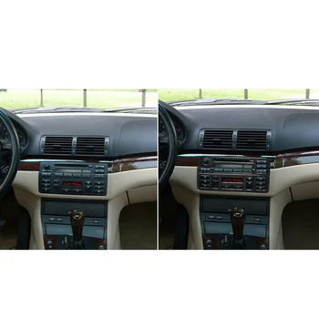 

3pcs Center Trim stickers Central Kit For BMW 3 Series E46 1998-2005 Interior