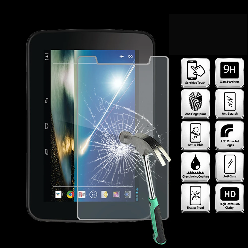 Per Tesco Windows Connect Pellicola Proteggi Schermo In Vetro Temperato Da 8 Tablet Pellicola Salvaschermo Anti Impronte Digitali Di Alta Qualità